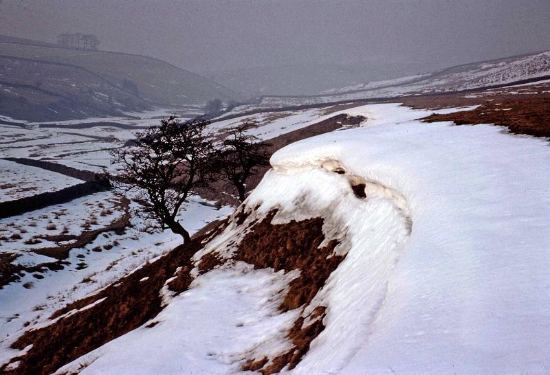 Snow 1963.jpg - Snow above Long Preston in 1963
